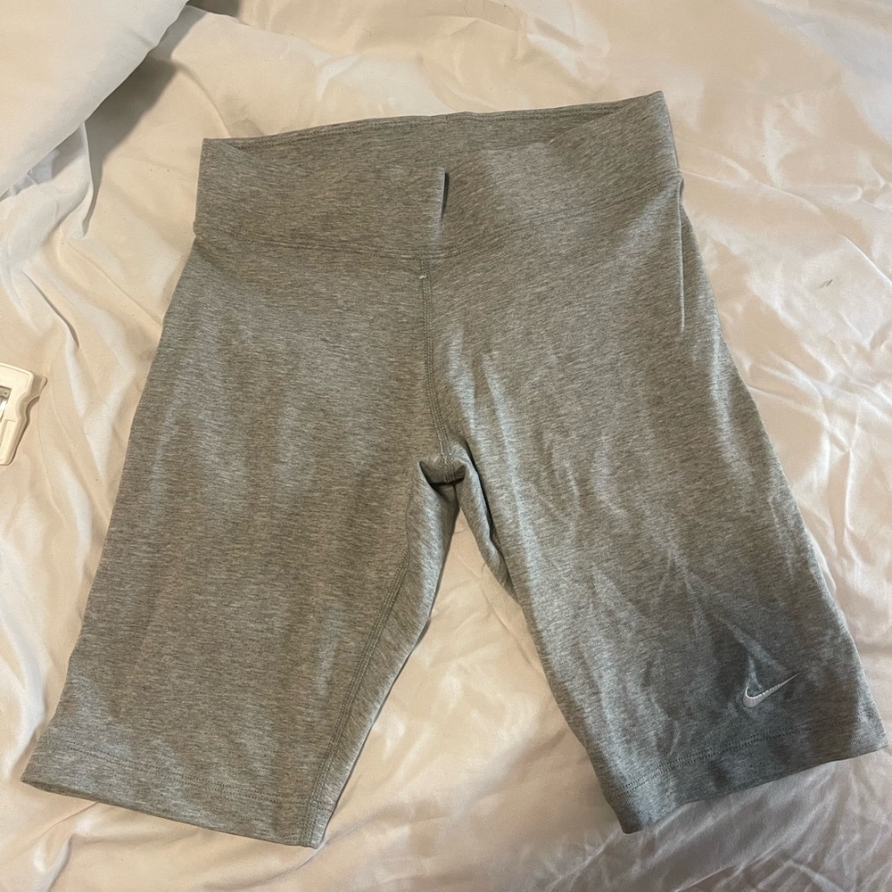 Nike sweatpants and biker shorts